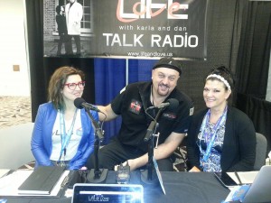 Lora being interviewed by Life & Love Radio at SXSW 2016