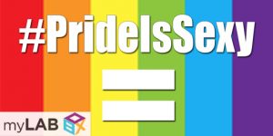 PrideisSexy hashtag twitter mylab box