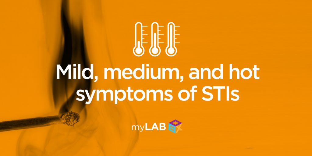 Mild, Medium and Hot Symptoms of STI