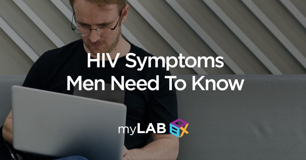 HIV symptoms men